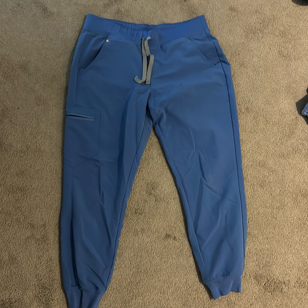 Figs jogger pants  light blue medium scrubs